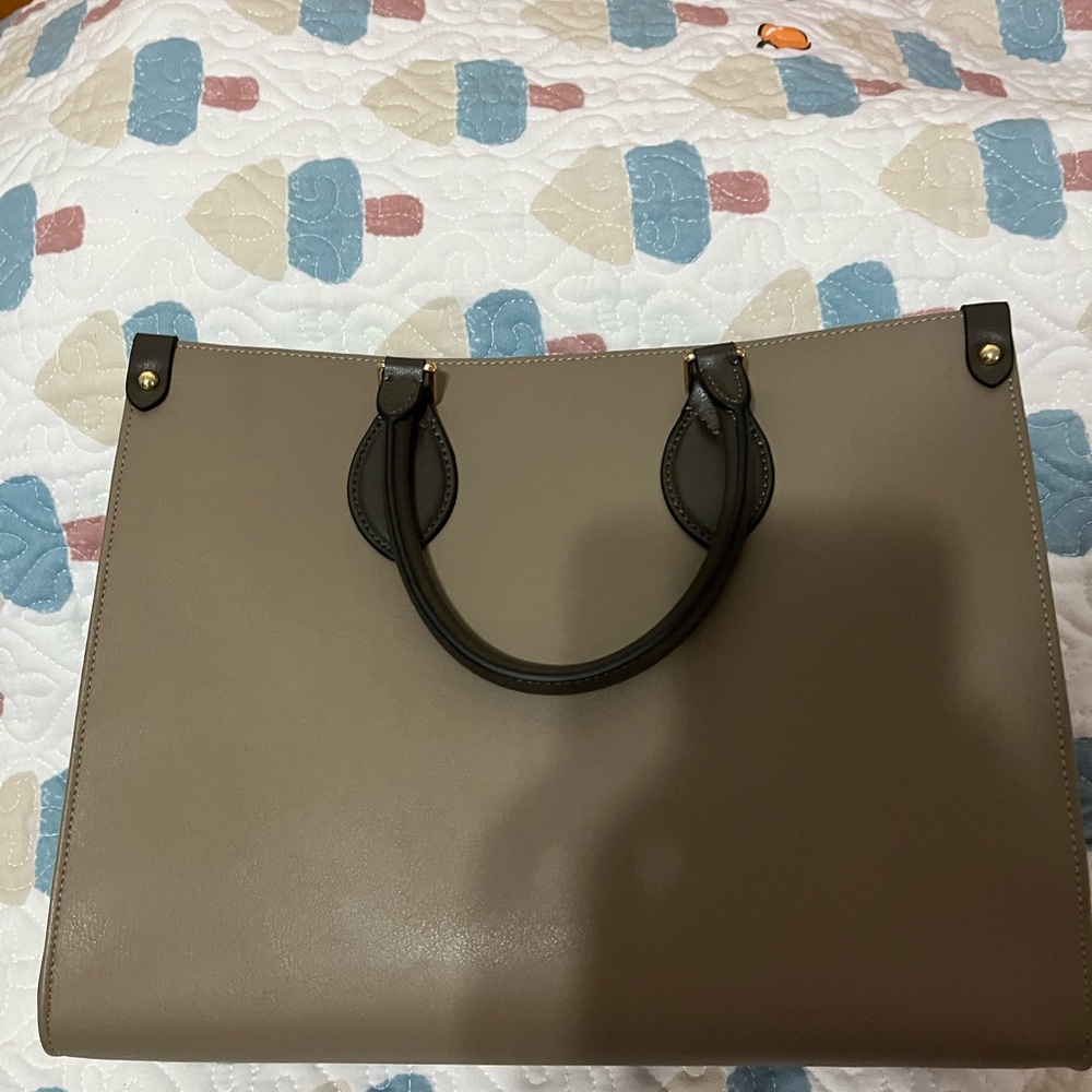Elegant Taupe Handbag